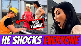 Pro Pianist Pranks GIRLS  Top 15 Reactions [upl. by Octavla]