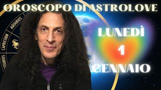 OROSCOPO DI OGGI LUNEDÌ 1 GENNAIO 2024  LUNA IN VERGINE ♍️ [upl. by Ynnam]