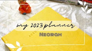 Neorah Accomplish Planner  2023 Planner  Planner Unboxing  Indian Planner by AtelierNEORAH [upl. by Ardnala822]