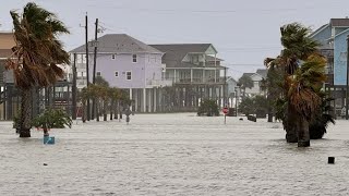 TS Alberto LIVE Coverage 61924 Tornadoes Storm Surge Flooding amp Windy Conditions on Texas Coast [upl. by Ailedo]