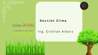 Sección clima Ing Cristian Alborz [upl. by Vilma]