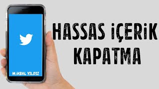 Twitter Hassas içerik nasıl açılır Twitter hassas içerik açma ayarı iphone [upl. by Aseen]