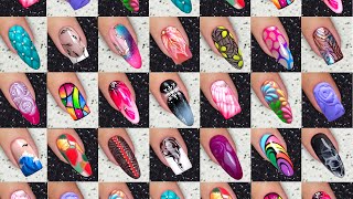 Nail Art Designs 20nails  Best Nail Art Compilation [upl. by Erasme]