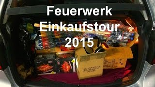 Feuerwerk Einkaufstour 2015  Silvester Vlog [upl. by Polad]