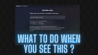 What to do with Activate Key Prompt for Ubisoft Games on GeForceNOW [upl. by Solana75]