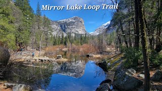 Mirror Lake Loop Trail  Yosemite National Park [upl. by Arratahs]