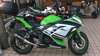 可愛い少女とタンデム カスタムサウンドを聞け 2015 kawasaki Ninja250 2015 カワサキ・ニンジャ250 2015 カワサキ・Ninja250 [upl. by Alram]