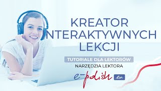 Kreator interaktywnych lekcji  epolisheu [upl. by Aleinad]