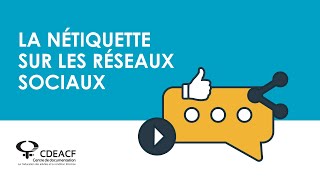 La nétiquette sur les réseaux sociaux [upl. by Annyrb]