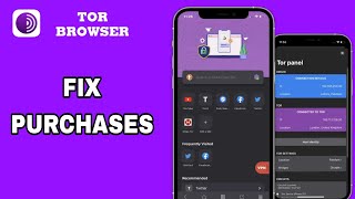 How To Fix And Solve Purchases On Tor Browser App  Final Solution [upl. by Sivia]