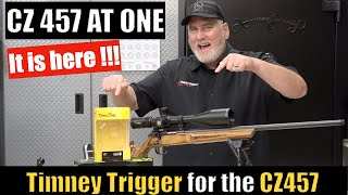 Timney Tigger Install and Adjustment  CZ457 ATON  SK PMS  A Day at the Range Target [upl. by Patterson]