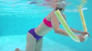 AquaFitness CoreTraining mit der Poolnudel [upl. by Namie]