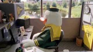 Duck Mascot Commercial [upl. by Ydor]