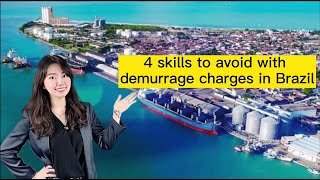 4 Skills to Avoid Demurrage Charges in Brazil [upl. by Anaoj]