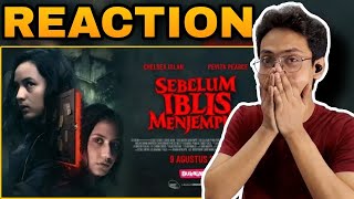 Reaction Official Trailer SEBELUM IBLIS MENJEMPUT  Holly Verse [upl. by Vidal731]