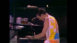 Queen  Bohemian Rhapsody Live at Wembley 11071986 [upl. by Anide]