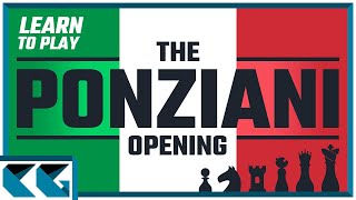 Chess Openings Learn to Play the Ponziani Opening [upl. by Navlys193]