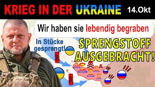 14OKTOBER Ukrainische Truppen JAGEN KOMPLETTEN WOHNBLOCK IN DIE LUFT MITSAMT DER RUSSEN DARIN [upl. by Puritan]