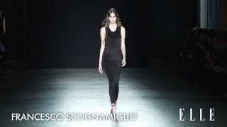 Francesco Scognamiglio Milan Fashion Week Otoño  invierno 20152016  Elle España [upl. by Ellehsar]