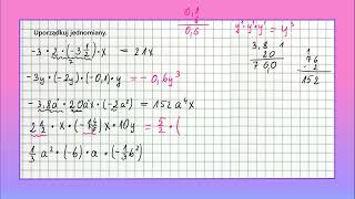 WYRAŻENIA ALGEBRAICZE od podstaw zadanie 3 dla klasy siódmej i ósmej [upl. by Rik]