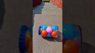 Orbeez glass bottles  Crushing soft things shorts asmr experiment satisfying [upl. by Benedetto608]