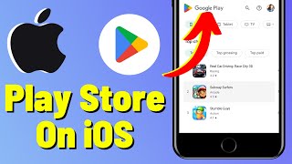 How To Download Google Play Store Apps on your iOS Device  Play Store on iPhoneiPad 2023 [upl. by Ekenna]