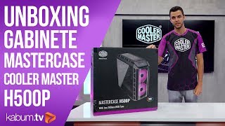 Unboxing do GABINETE MASTERCASE H500P da Cooler Master [upl. by Sammons391]