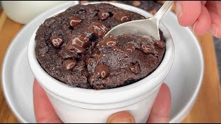 Brownie de flocons davoine cuit  sans sucre sans farine sans oeufs  Recette rapide ♥ [upl. by Danaher]