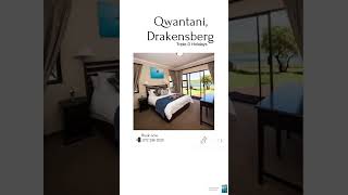 Qwantani Drakensberg📍🏞️To book this amazing accommodation contact us now mountains [upl. by Guise707]