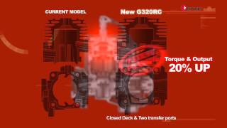 Zenoah G320RC Engine Introduction Video  Davesmotorscom [upl. by Foster934]