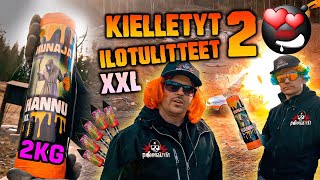 Kielletyt ilotulitteet 2 Kahden kilon ilotulite autossa [upl. by Jasik656]