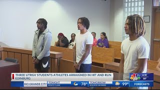 Three UTRGV student athletes charged in hitandrun involving a cyclist [upl. by Ahsinnod]