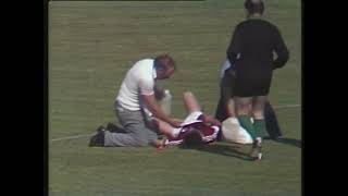 NOEL LANE GETS AN AWFUL BELT  LIMERICK V GALWAY  1981 ALL IRELAND HURLING SEMIFINAL REPLAY [upl. by Scherle]