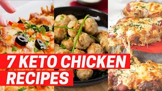 7 Keto Chicken Recipe Ideas  Easy Low Carb Recipes To Make At Home Best Meals from My Keto Kitchen [upl. by Maxim]