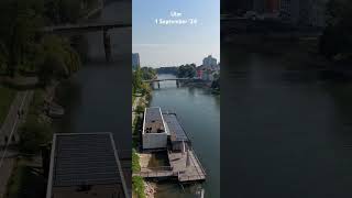 ulm deutschland germany donau nature urban travel fluss river himmel sky германия дунай [upl. by Tiphane]