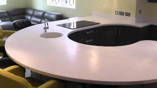 Corian Worktops Corian Countertops by Prestige Work Surfaces Corian for Kitchens [upl. by Ranilopa]