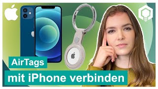 AirTag mit iPhone verbinden [upl. by Leksehcey471]