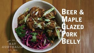 Beer amp Maple Glazed Pork Belly [upl. by Fuller]