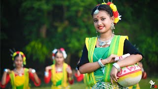 উত্তর বাংলা গানের নাচ  বৈদেশা বন্ধু রে  Kabita Roy  RajbongshiKamtapuri Song Dance  DB Creation [upl. by Mccutcheon]