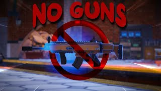 The Fortnite No Guns Challenge [upl. by Olwena269]