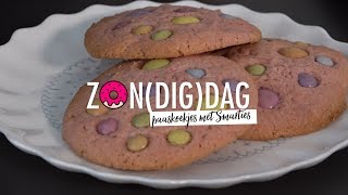 Zondigdag roze paaskoekjes met Smarties [upl. by Akeemat]