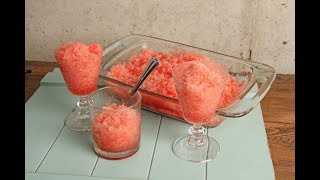 Watermelon Granita  Ep 1283 [upl. by Orhtej]