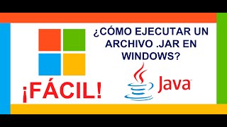 Guía paso a paso para ejecutar un archivo jar en Windows sin problemas  Java [upl. by Anirehc]