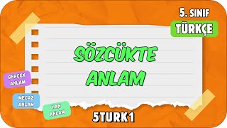 Sözcükte Anlam 📙 tonguçCUP 1Sezon  5TURK1 2024 [upl. by Feigin557]