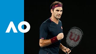 Roger Federer vs John Millman  Match Highlights 3R  Australian Open 2020 [upl. by Rellia]