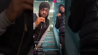 Nesty Floxks dissing Kay Flock and Nazzy amp also drops the spliff 🤦🏿 [upl. by Ev]