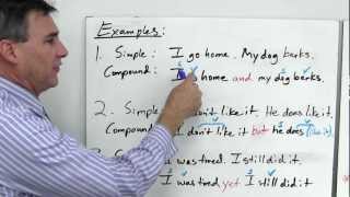 Simple sentences and compound sentences [upl. by Pizor]