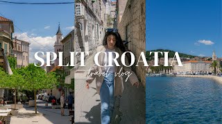 CROATIA TRAVEL VLOG Split old town guide amp things to do day trip from Trogir [upl. by Gen]