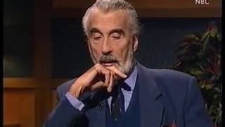 Christopher Lee interview [upl. by Lazarus498]