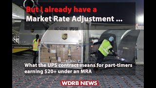 What about UPS employees with a Market Rate Adjustment Breaking down the wage increases [upl. by Oilejor]